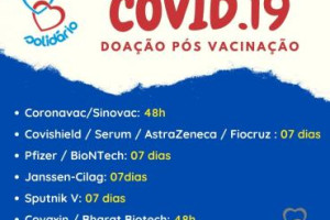 DOA��O P�S-VACINA��O - COVID-19